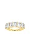 Tilla 14k Yellow Gold Lab-grown Diamond Half Eternity Ring In Gold