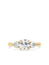 Tilla 14k Yellow Gold Lab-grown Diamond Ring In Gold