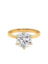 Tilla 14k Yellow Gold Lab-grown Diamond Ring In Gold