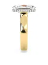 Tilla 14k Yellow Gold Lab-grown Diamond Ring In Gold