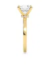 Tilla 14k Yellow Gold Lab-grown Diamond Solitaire Ring In Gold