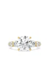 Tilla 14k Yellow Gold New Fashion Lab-grown Diamond Ring In Gold