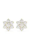 Tilla 14kt Cluster Earrings In White