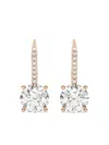 Tilla 14kt Rose Gold Dangling Earrings In Gold