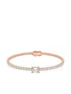 Tilla 14kt Rose Gold Tennis Bracelet In Gold