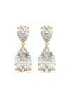 Tilla 14kt Yellow Gold Pear Dangling Earrings In Gold