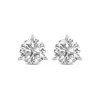 Tilla 1.50 C Martini-set Round Lab Grown Diamond Solitaire Stud Earrings With Pushback In White