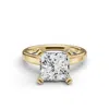Tilla 1.50ct Princess Cut Lab Grown Diamond Solitaire Ring In Gold