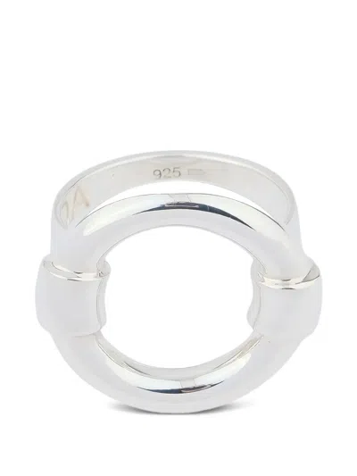 Tilla Halo 纯银戒指 In Silver