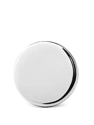 Tilla 小号圆形耳钉 In Silver