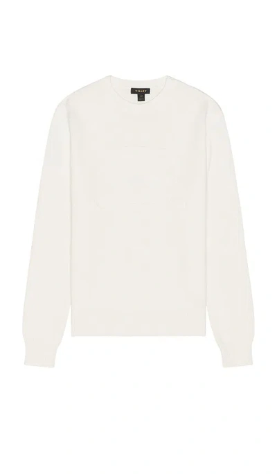 Tilley Logo Sweater In 오프 화이트