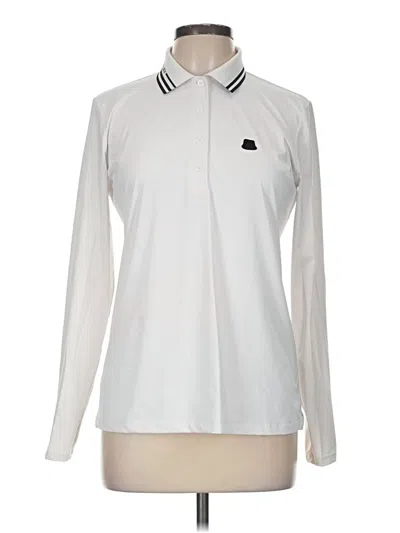 Pre-owned Tilley Long Sleeve Blouse In White