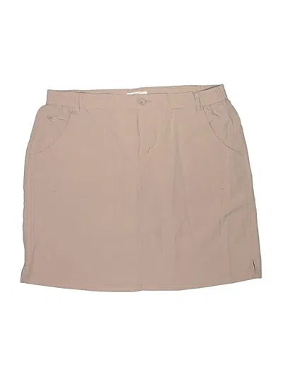 Pre-owned Tilley Skort In Tan