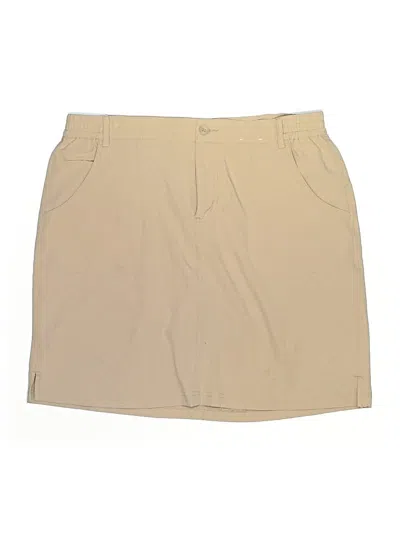 Pre-owned Tilley Skort In Tan