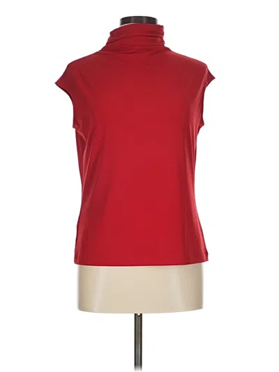 Pre-owned Tilley Sleeveless Top Red Cowl Neck Tops