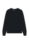 Tilley Stretch Merino Crew Sweater In 네이비