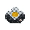 Tillie Beads Daisy Delight Bead Black Coaster Set