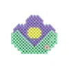 Tillie Beads Daisy Delight Pastel Bead Coaster Set