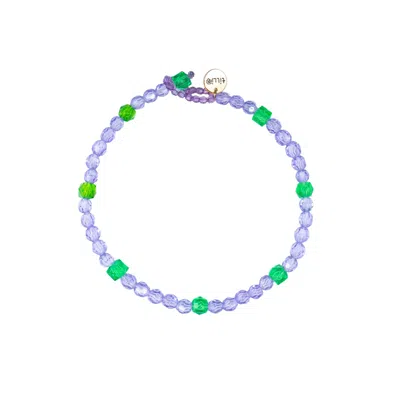 Tillie Beads Women's Pink / Purple Periwinkle Purple Wear Carnival Bead Necklace