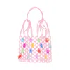 Tillie Beads Women's Pink / Purple Pink Bear Hug Beach Bead Bag