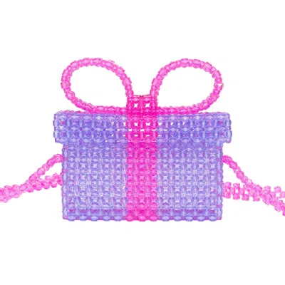 Tillie Beads Women's Pink / Purple Purple Passion Pop Mini Bag In Multi
