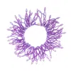 Tillie Beads Women's Pink / Purple Purple Reed Bead Necklace