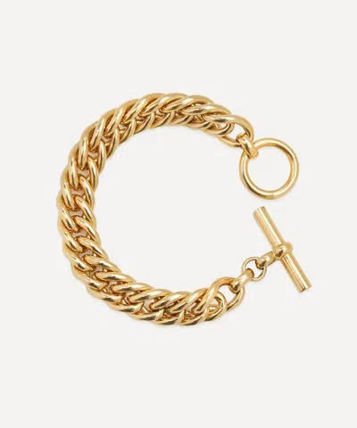 Tilly Sveaas 18ct Gold-plated Medium Curb Chain Bracelet