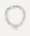 Tilly Sveaas Mens Sterling Silver Watch Chain Bracelet