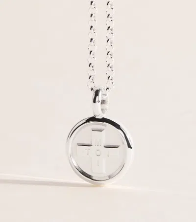 Tilly Sveaas Sterling Silver Moi + Toi Necklace In Metallic