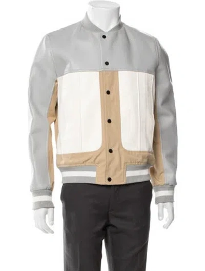 Pre-owned Tim Coppens Colorblock Pattern Windbreaker In Neutral