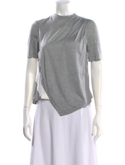 Pre-owned Tim Coppens Crew Neck Short Sleeve Top In Gray