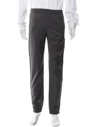 Pre-owned Tim Coppens Virgin Wool Joggers In Gray