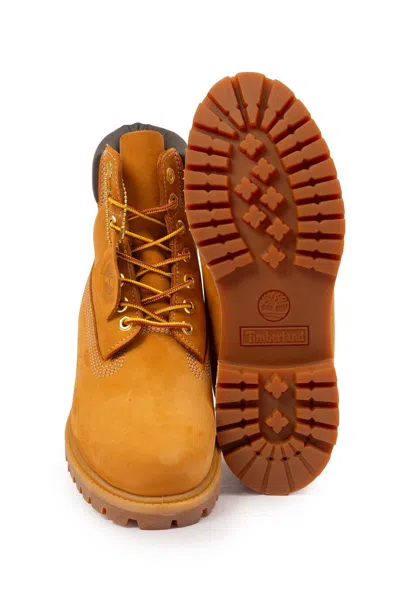 Pre-owned Timberland - Men's Waterproof ® Premium 6-inch Ankle Boot - Number In Biscuit