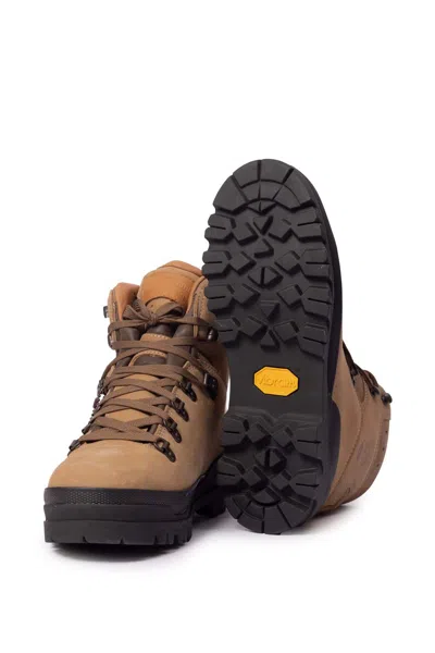 Pre-owned Timberland - Men's Waterproof World Hiker Mid Ankle Boot - Number In Beige