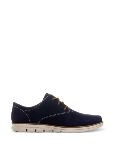 Timberland 스웨이드 더비 슈즈 In Blue