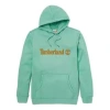 Timberland 50th Anniversary Drawstring Hoodie 'teal' In Green