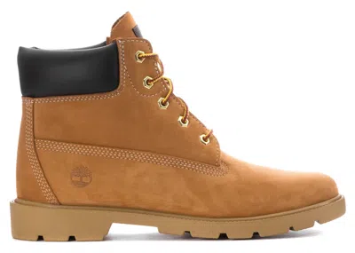 Pre-owned Timberland 6" Classic Waterproof Boot Mesh Lining Sneakers In Wheat