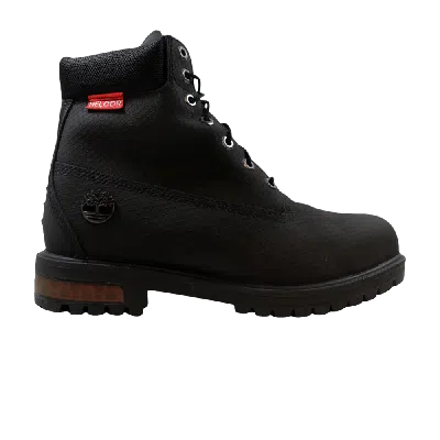 Pre-owned Timberland 6 Inch Af Scuffproof Boot 'black'