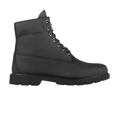 Pre-owned Timberland 6 Inch Basic Waterproof Boot 'black Scuff Proof'