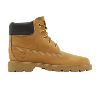 Pre-owned Timberland 6 Inch Classic Boot Junior 'wheat' | Tan | Kid's Size 6.5