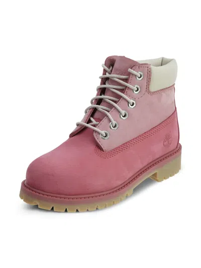 Timberland Kids' 6 Inch Classic "pink" Boots