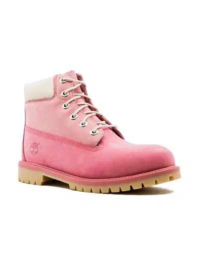 Timberland Kids' 6-inch Classic Premium Boots In Pink