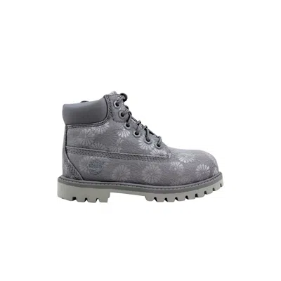 Pre-owned Timberland 6 Inch Classic Toddler 'grey Floral' | Infant Size 11