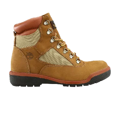 Pre-owned Timberland 6 Inch Field Boot In Brown
