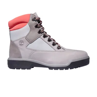 Pre-owned Timberland 6 Inch Field Boot Premium 'medium Grey'