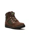 Timberland 6 Inch Field "brown/green" Boots In Brown
