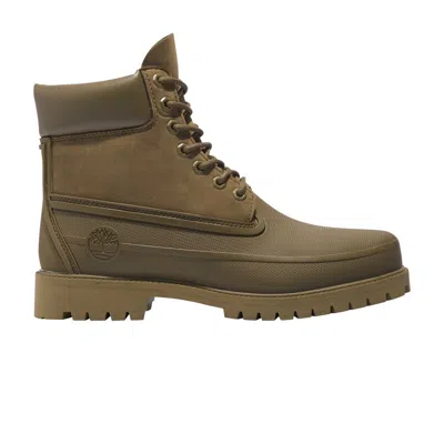 Pre-owned Timberland 6 Inch Heritage Boot 'olive' In Green