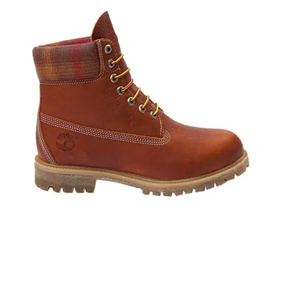 Pre-owned Timberland 6 Inch 'pendleton' In Brown