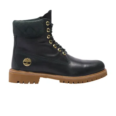 Pre-owned Timberland 6 Inch Premium Boot 'black Dark Green' | Men's Size 12