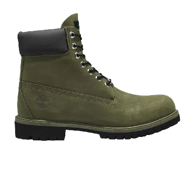 Pre-owned Timberland 6 Inch Premium Boot 'dark Green'